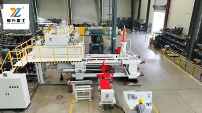 Пресс для экструзии алюминия 2200 тонн